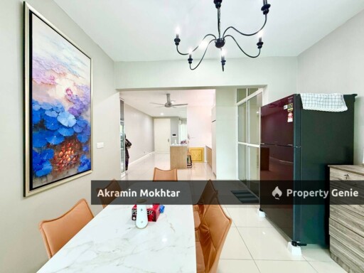Freehold, Partially Furnished & Renovated | Double Storey Superlink Setia Villa, Setia Eco Glades, Cyberjaya