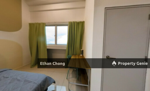 Nadayu 801 Fully Furnished Twin Room With Private Bathroom For Rent