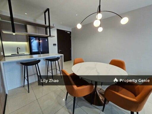 Jesselton Twin Towers A, 12th Floor, High End Condo for Rent, 3Bed 2Bath, 1,357 sf, Near QE2, Jalan Lintas, Kota Kinabalu City