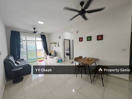 Ipoh Town Freehold 2 Bedrooms Apartment, Great Location, Great View