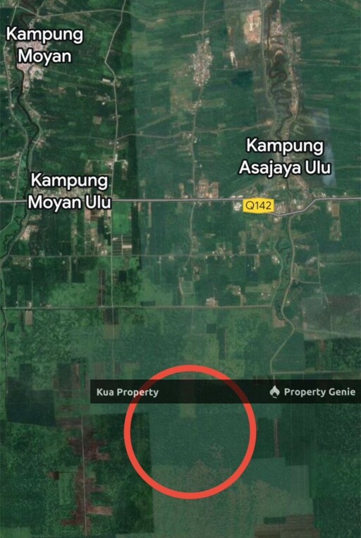Agriculture land with no condition at Asajaya For Sale!