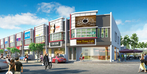 Taman Bertam Putra, Shop Office