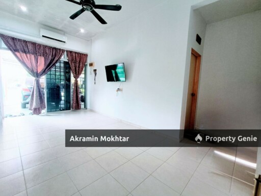 END LOT, EXTENDED & BELOW VALUE | Rumah Teres Setingkat Taman Krubong Indah, Melaka.