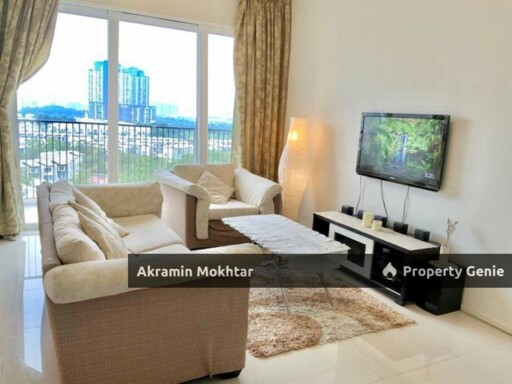 FREEHOLD, FULLY FURNISHED & 1 PARKING | CONDOMINIUM VERDI ECO-DOMINIUMS, SYMPHONY HILLS, CYBERJAYA.