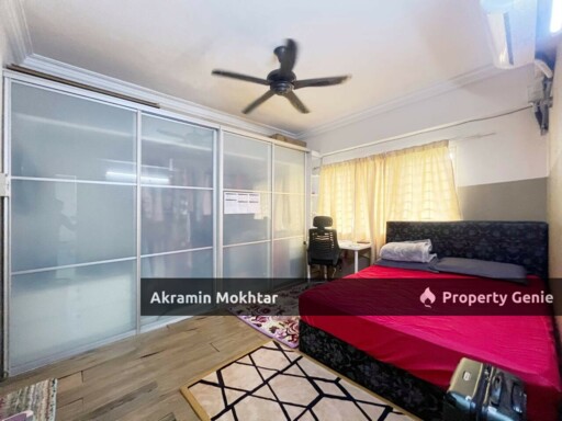 Freehold, Partially Furnished & 1 Covered Parking | Astana Putra Condominium at  Bukit Rahman Putra