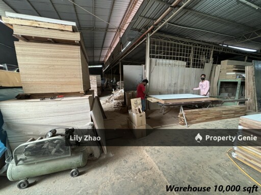 Industrial Warehouses with 3-Storey Showroom & Office Building for Sale, 11,100 sf, 999 years Land @ Bundusan, Penampang, Kota Kinabalu