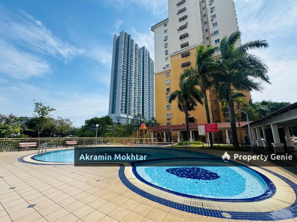 FREEHOLD, GROUND FLOOR, PARTIALLY FURNISHED & 1 PARKING | Puteri Bayu Apartment Bandar Puteri Puchong Selangor