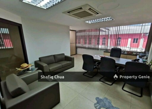 Corner Fully Furnished Shop Office Muar City Centre For Rent