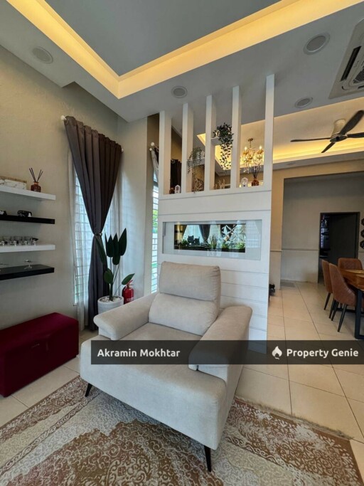 RENOVATED & PARTIALLY FURNISHED | Single Storey Semi-detached @ Taman Bentara, Telok Panglima Garang