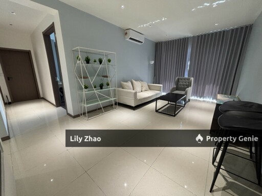 Jesselton Twin Tower A High end Condo for Rent, Level 25th, 3Bed 2Bath, Fully Furnished, 1 Car Park, Kota Kinabalu, Sabah