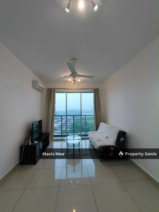 For Rent, Larkin Heights @Taman Larkin Idaman, Carpark, G&G, Partial Furnished