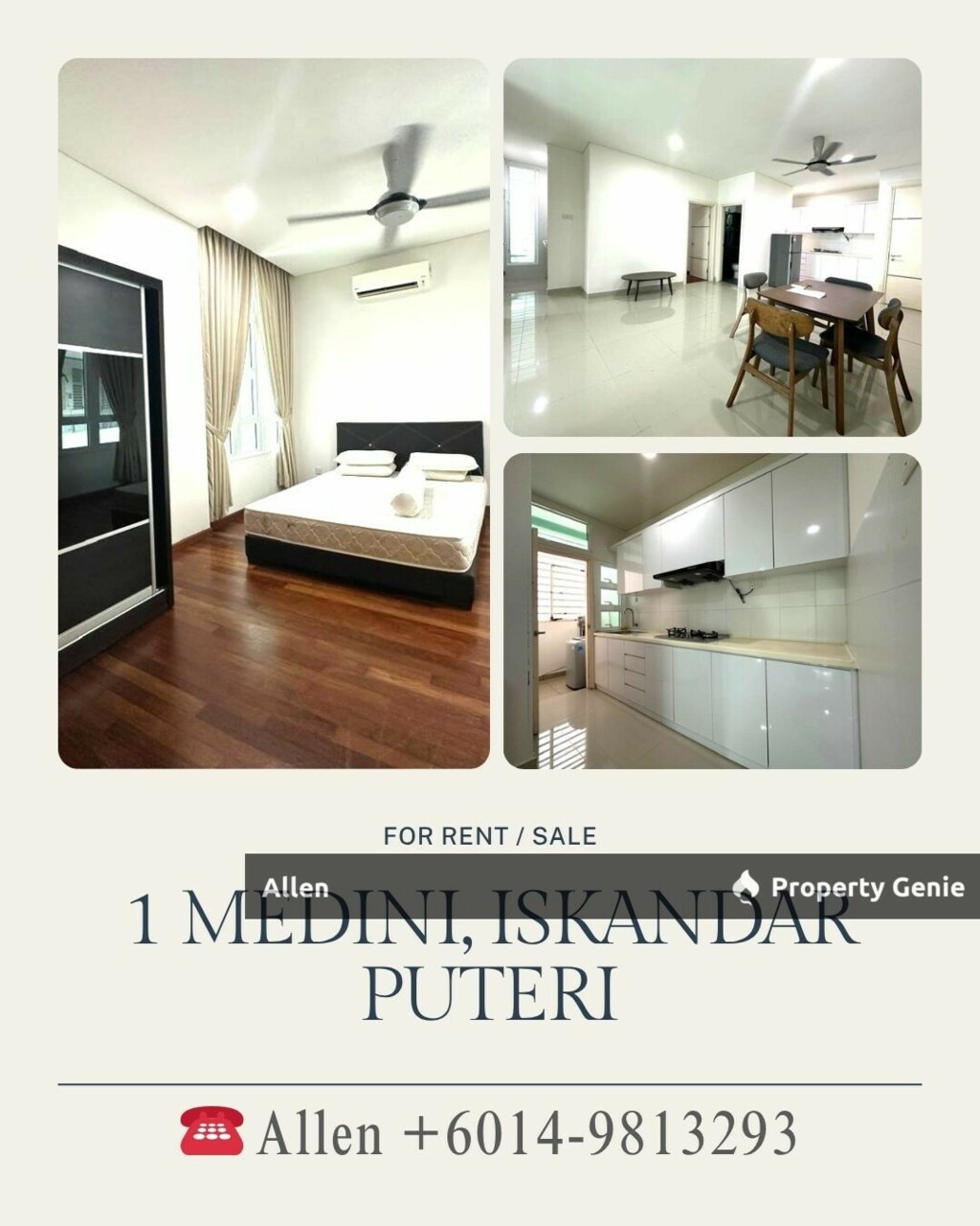 1Medini Fully Furnished Move-in Ready: Low-Floor, City View Unit in the Heart of Iskandar Puteri