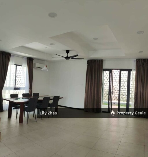 3-Storey Semi Detached Luxury House for Rent. 4Bed 5Bath, Gated & Guarded, Likas, Kota Kinabalu.