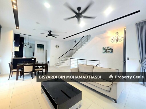 Corner Lot Renovated 3 Storey Terrace Superlink Tiara South, Setia Eco Hill, Semenyih.