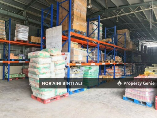 ‼️ FOR SALE & RENT  –  GEBENG WAREHOUSE WITH OFFICE‼️