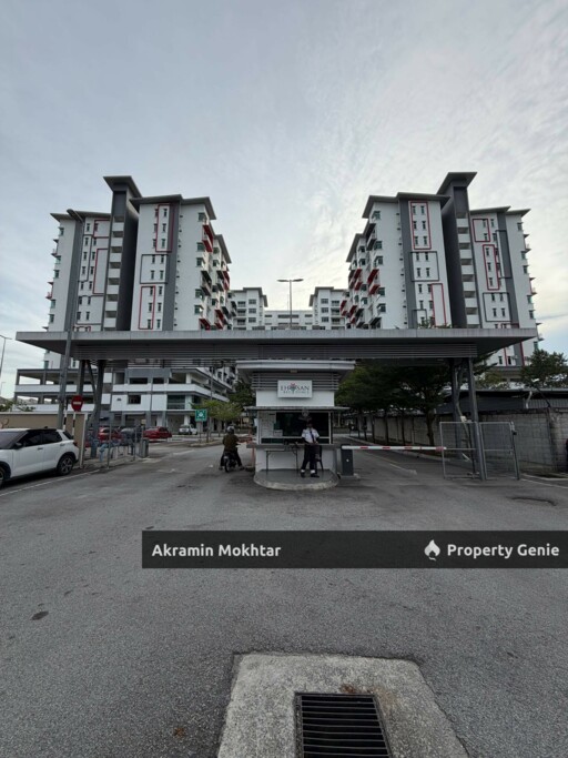 FREEHOLD & 4 PARKING | KONDOMINIUM EHSAN RESIDENCE TAMAN ORKID SEPANG (PENT HOUSE)