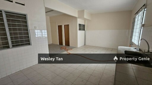 Malim Jaya 1 Stry Terrace Kitchen Full Extended New Paint Facing Field