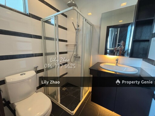 Jesselton Condo for Rent, Luxury & High end Residential, 1,690 Sq ft, High Floor, Partially Furnished, 3Bed 3Bath, Near QE2, Luyang, Kota Kinabalu