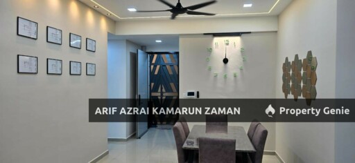 [Fully Furnished] Gems Residence Condominium near IOI City Mall, Putrajaya | 3R2B | RM3,000/month