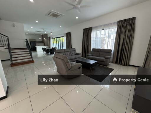 Beautiful BUNGALOW for Rent, DETACHED HOUSE with Swimming Pool, Likas, Kota Kinabalu City, Sabah, Malaysia