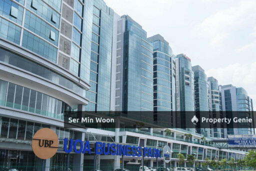 UOA Business Park 4-Storey Shoplot Whole Block for Sale Nearby LRT Subang Jaya