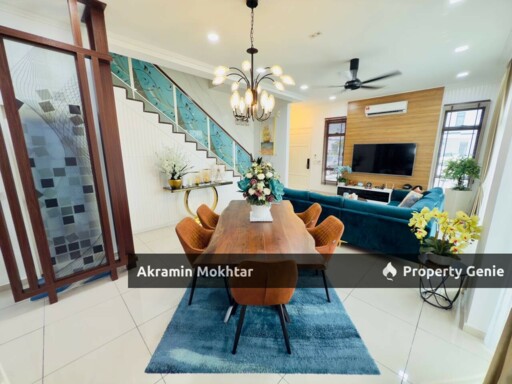 END LOT & Fully Renovated | 2 Storey Terrace Avenham Garden Eco Grandeur, Puncak Alam Selangor