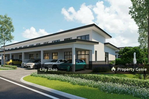TAMAN GRANDVIEW, RUMAH TERES BARU for Sale di Benoni, Papar