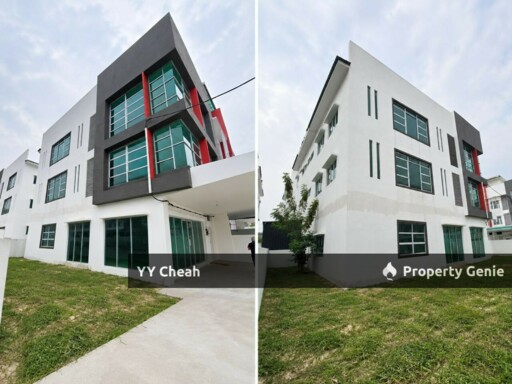 Three Storey New Semi-D Shop For Rent New Unit Great Location