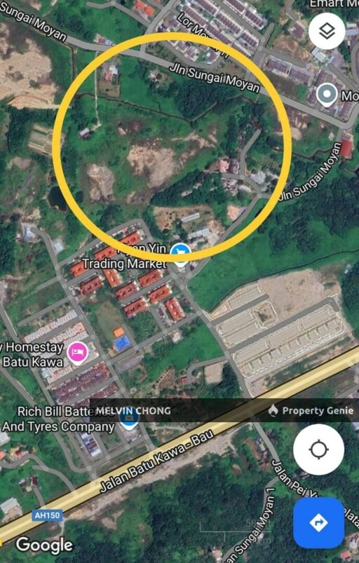 Sungai Moyan Land For Sale