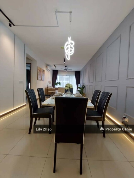 Jesselton Twin Towers A High End Condo for Sale, 2 Bed 2 Bath, 1,270 sf, Near QE2, Jalan Lintas, Kota Kinabalu City
