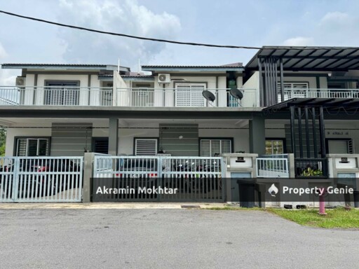 DOUBLE STOREY TERRACE DESA BUKIT BUJANG, KUALA KUBU BHARU RARE UNIT • KEJIRANAN TENANG & HIJAU