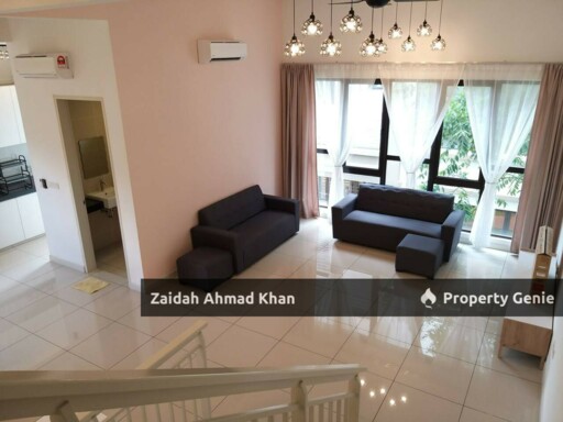 Triple Storey N'Dira Townhouse 16 Sierra Puchong Corner Fully Furnished