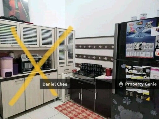 Meru Scientex Ground Floor Partly Furnished Condo FOR RENT