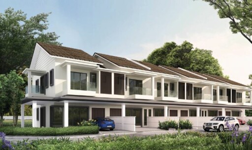 Bluebell, Super Long Double-Storey Terrace
