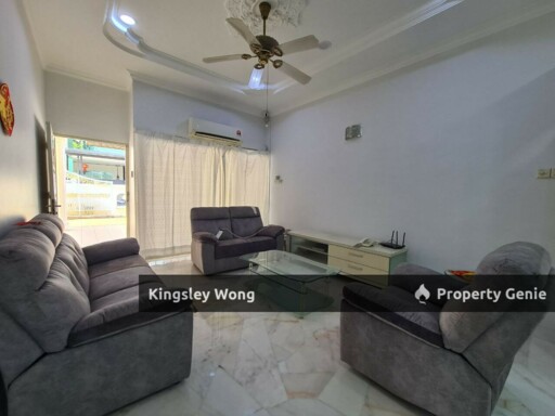 Bercham Ipoh Single Storey Corner Semi D with Huge land Renovated Next Bercham Lotus