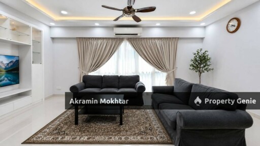 Freehold | Lake Point Residence, Cyberjaya Lake View Unit | Fully Furnished | Renovated & Move-In Ready