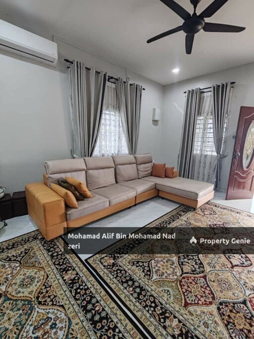 Rumah Banglo Atas Tanah 1 Relong + Ladang Ternakan | Fully Furnished