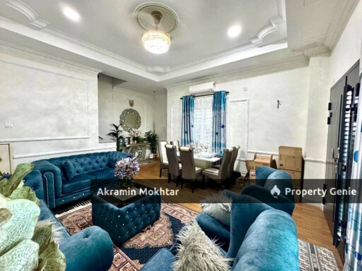 Facing Open & Renovated | 2.5 Storey Superlink Terrace De Puncak Ukay Perdana