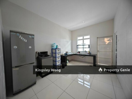 Hill Park Bandar Lahat Mines Double Storey Terrace House Gated Guarded Fully Furnished Facing Empty Land For Rent