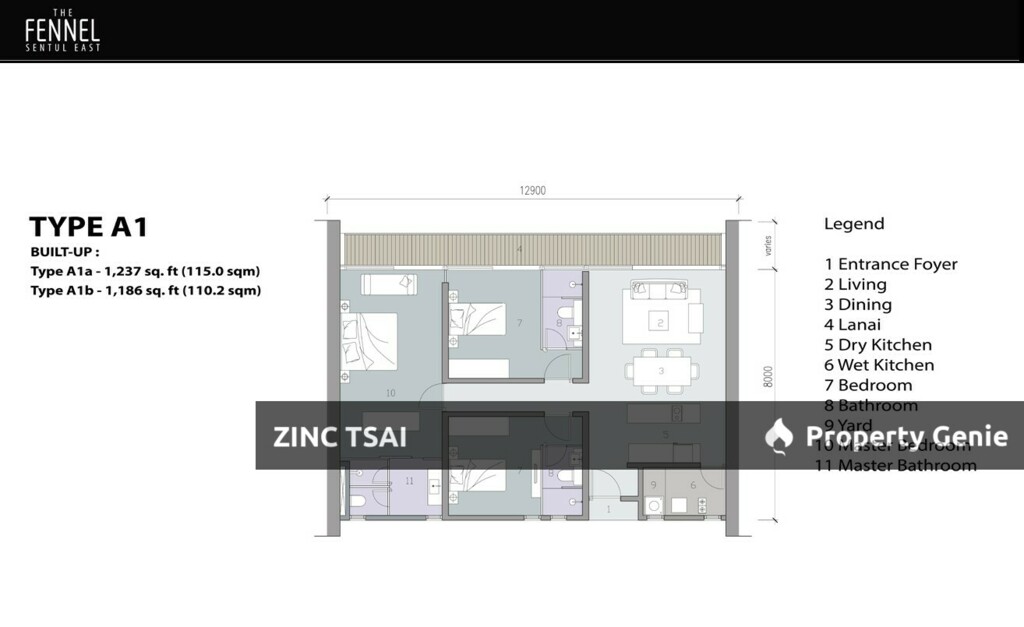 The Fennel Sentul East {Save RM 260,500} 8 mins drive to MRT Sentul West_10 mins drive to Sunway Putra Mall