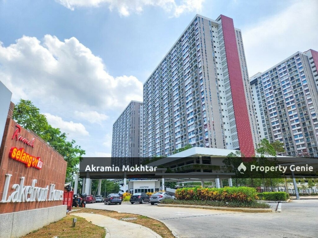 FREEHOLD, FULLY FIURNISHED & 2 COVERED PARKING | LAKEFRONT PR1MA HOMES (Selangorku) CYBERJAYA