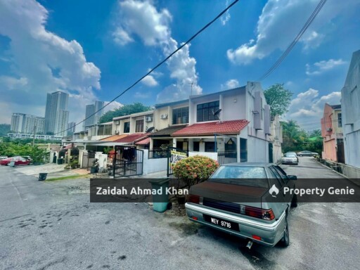TAMAN DELIMA CHERAS KUALA LUMPUR DOUBLE STOREY TERRACE HOUSE FOR SALE ENDLOT FREEHOLD MAIN DOOR FACING SOUTH PRICE ALREADY DROPPED