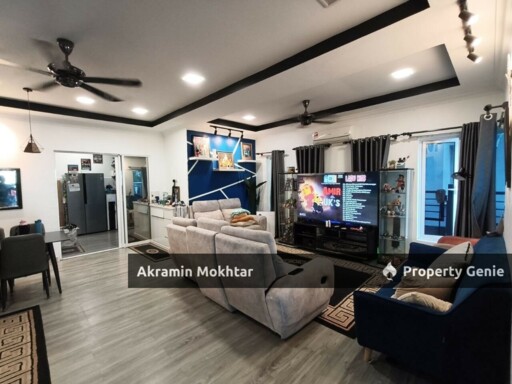 FULLY RENOVATED | LAKE VIEW SEMI-D CLUSTER 2 TINGKAT @ TAMAN DESIRAN BAYU, PUCHONG