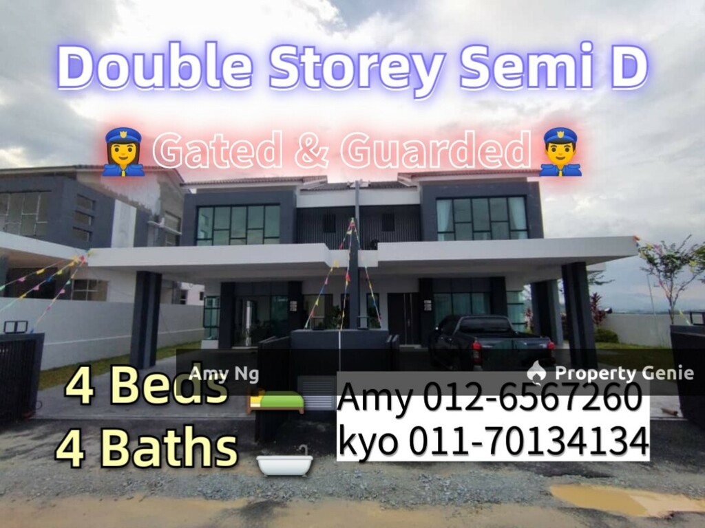 New Project Double Semi D For Sale @ Lahat