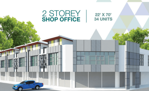 Bandar Tiram 2 Storey Shop Office