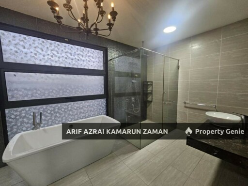[Corner with Private Pool] 3-Storey Sera Twin Villa, Presint 8 Putrajaya | Lakeview | 6+1R 6B | RM8,000/month