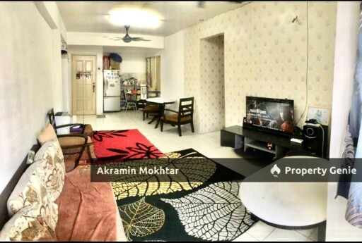 FREEHOLD, GROUND FLOOR & 2 PARKING | Apartment Taman Topaz, Dengkil