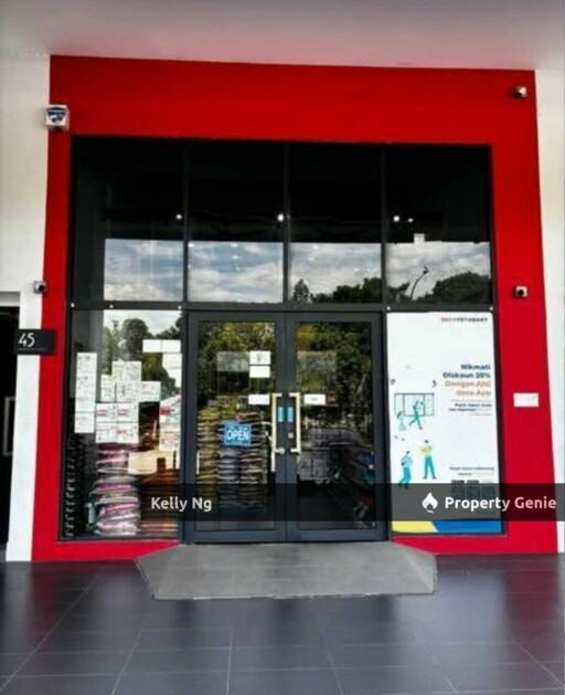 Ground Floor Shop Facing Excellent Main Road At Eco Ardence Setia Alam For Rent