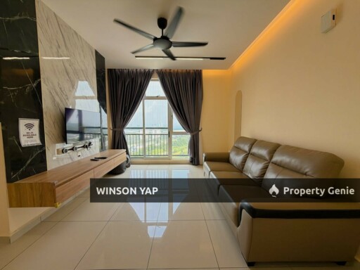 Midas Seri Alam Apartment Masai Include WiFi Fully Furnished Highfloor