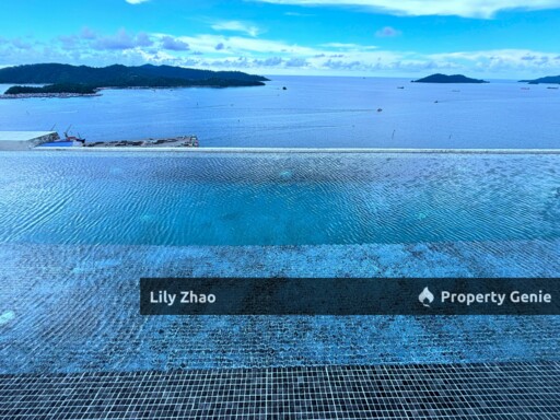 Exclusive Full Sea View Triplex Resort Penthouse For Sale, 3,701 Sf, Signal Hill, Kota Kinabalu City, Sabah.
